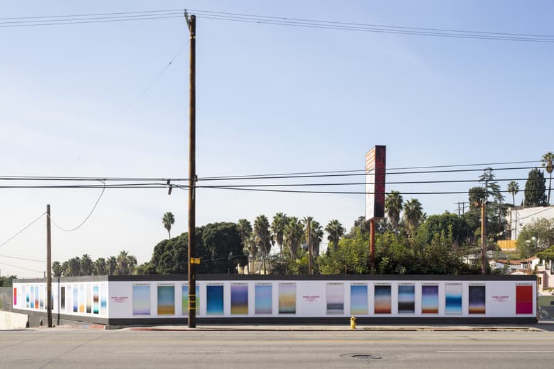 Sho Shibuya《55 Sunrises》系列作品正式進駐 Saint Laurent「Rive Droite」概念店