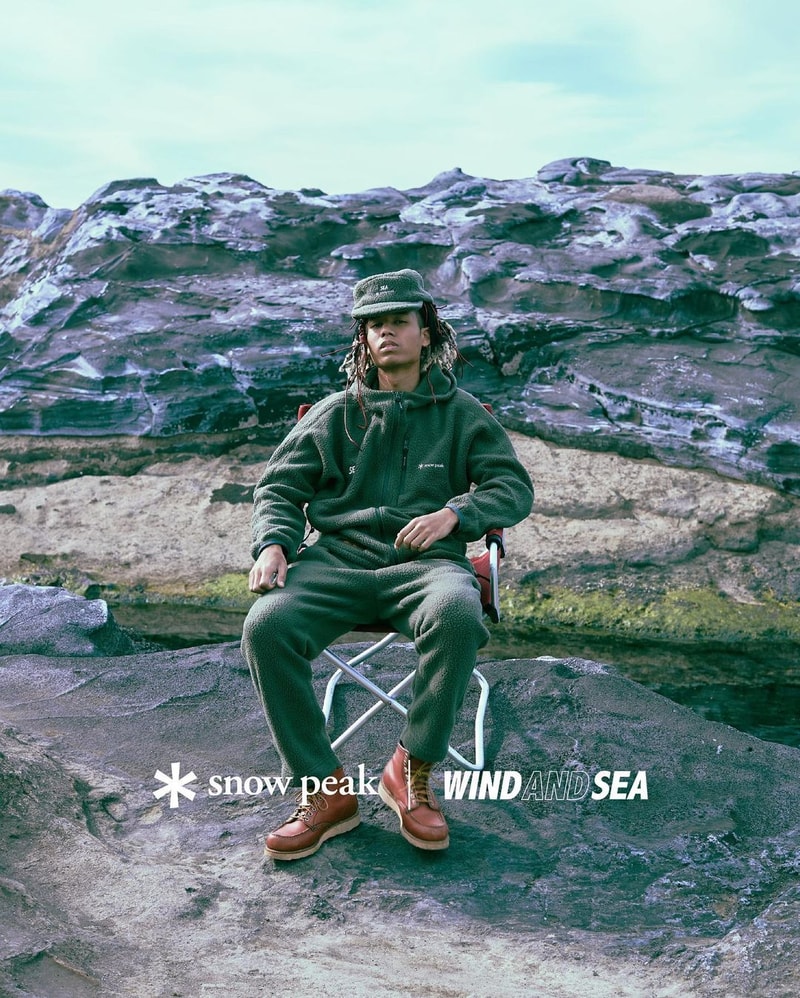 snow peak × WIND AND SEA 最新聯乘系列即將登場