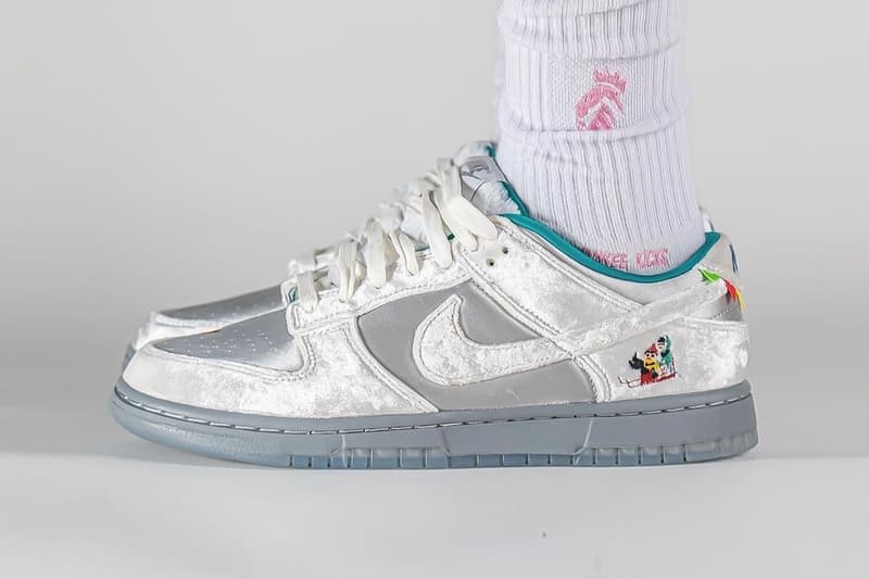率先近賞 Nike Dunk Low 最新配色「Ice」上腳圖輯