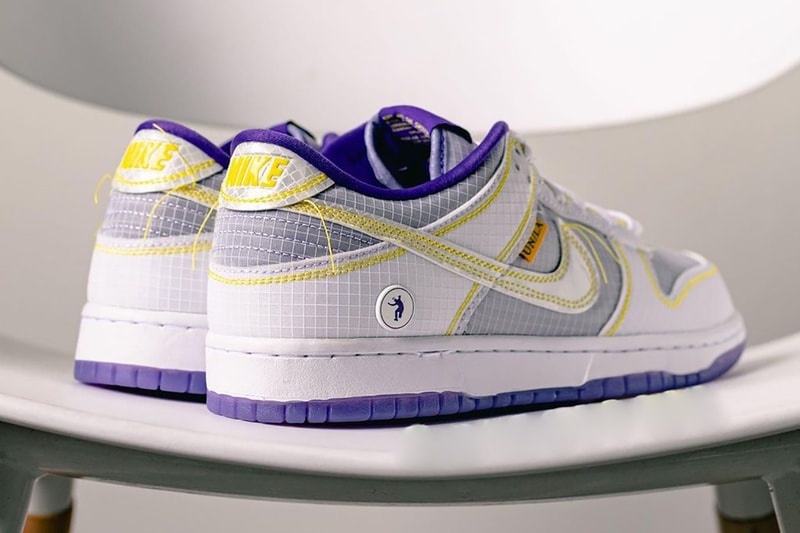 率先預覽 Union x Nike Dunk Low 最新聯乘配色「Purple/Gold」