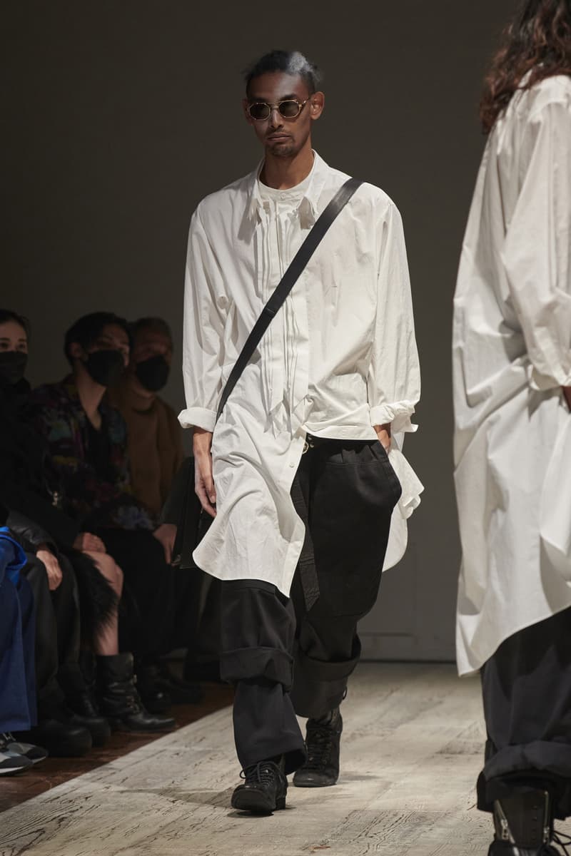 Yohji Yamamoto 2022 秋冬系列正式登場
