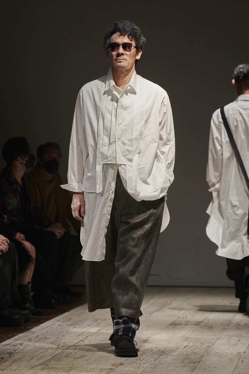 Yohji Yamamoto 2022 秋冬系列正式登場