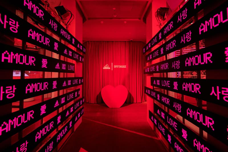 走进 adidas x IVY PARK 情人节别注系列预览活动