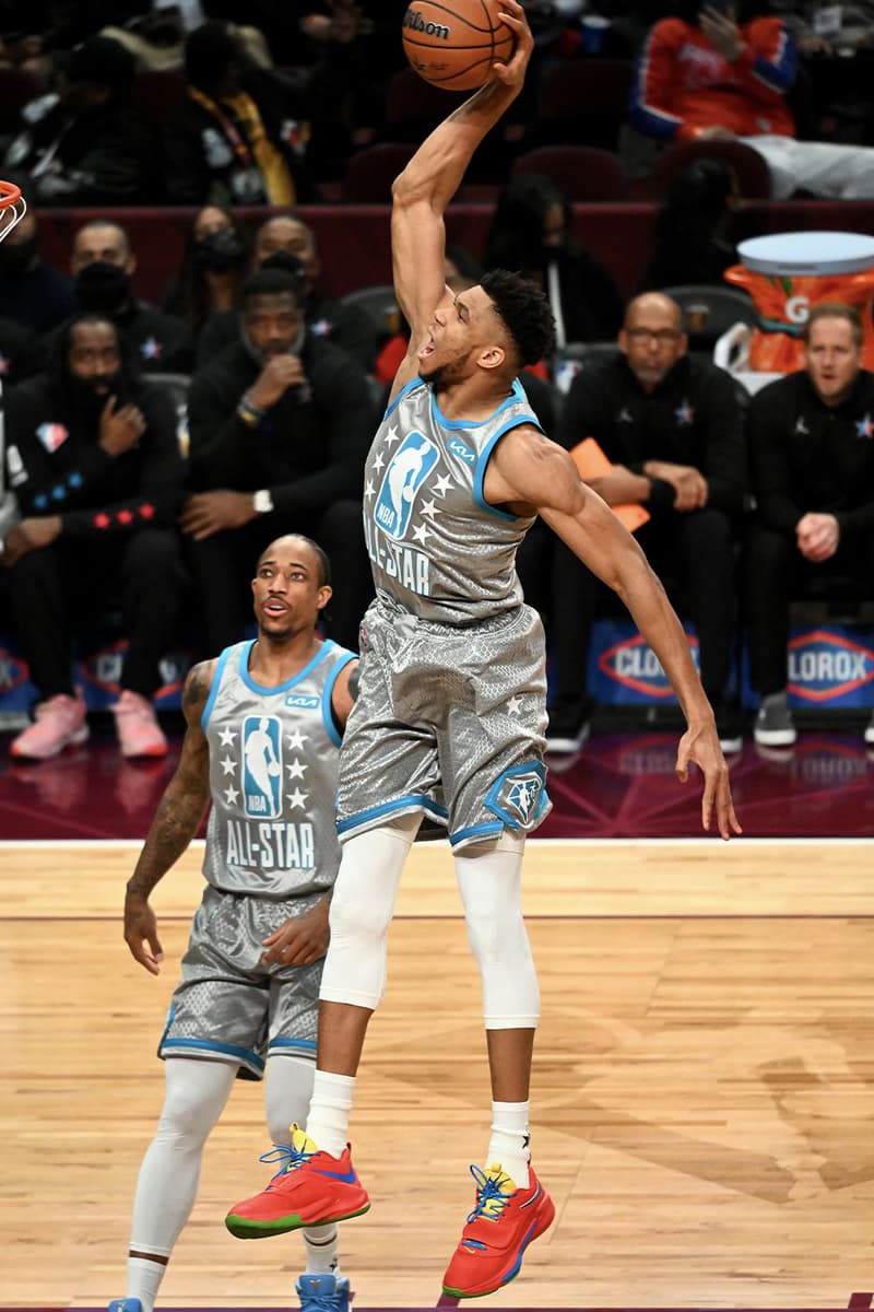 一覽 NBA 2022 全明星賽各球星場上著用戰靴