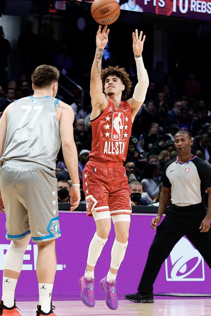 一覽 NBA 2022 全明星賽各球星場上著用戰靴