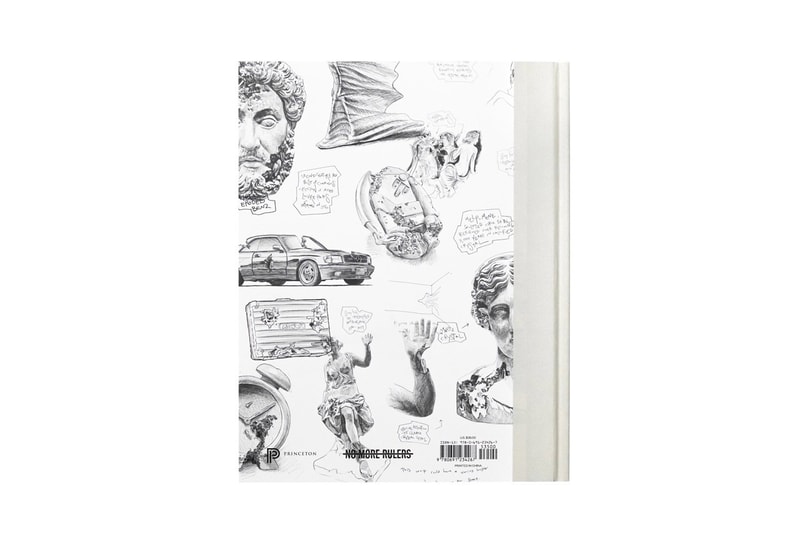 Daniel Arsham 攜手 No More Rulers 發佈最新藝術精裝書籍《SKETCHBOOK》