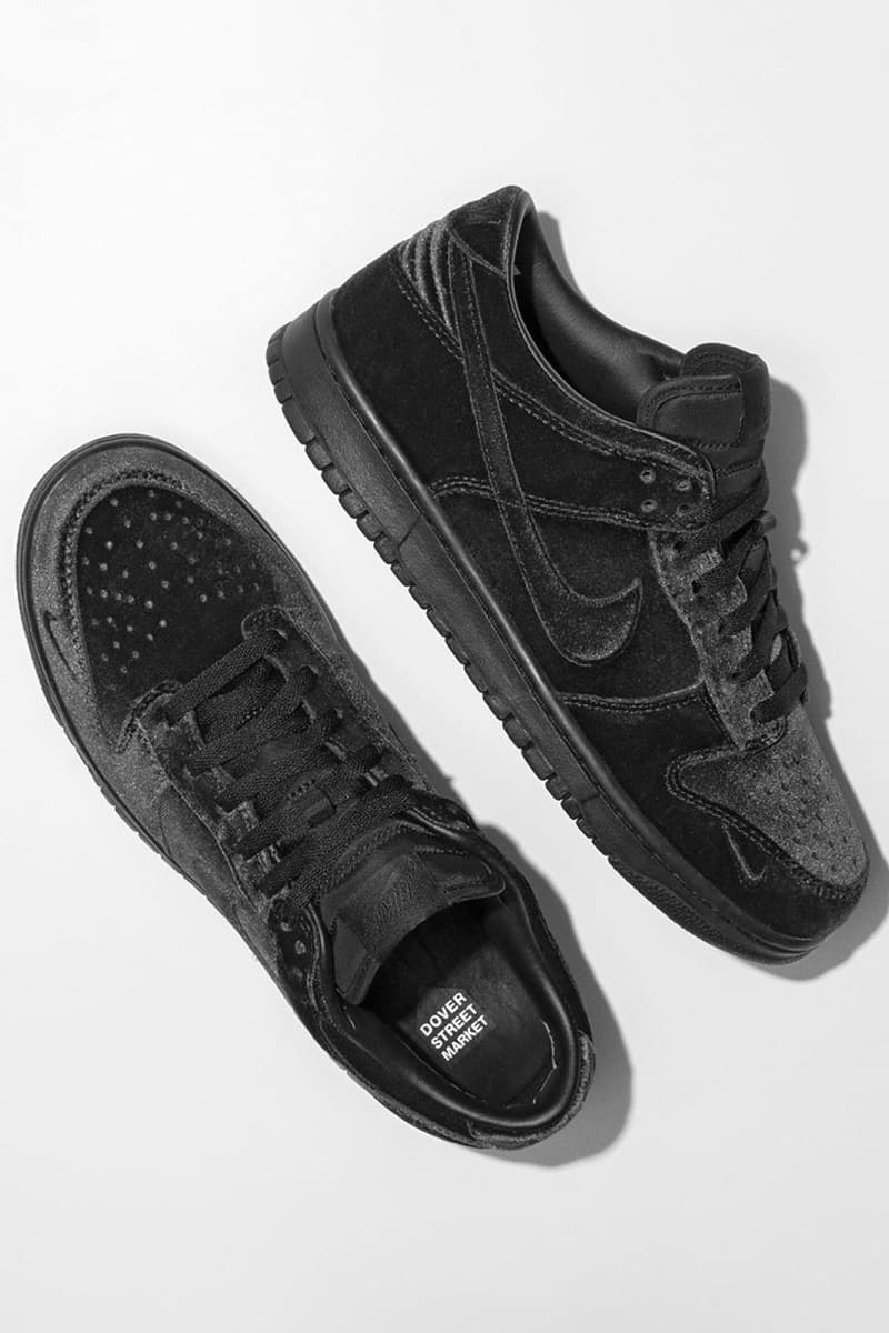 Dover Street Market x Nike Dunk Low Velvet 最新聯乘鞋款發售資訊正式公開