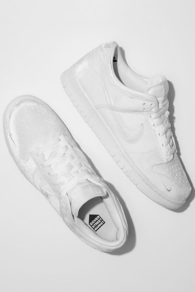 Dover Street Market x Nike Dunk Low Velvet 最新聯乘鞋款發售資訊正式公開