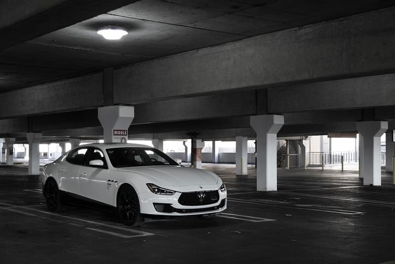 HYPEBEAST 實測 2021 年式樣 fragment design x Maserati Ghibli S Q4 車款