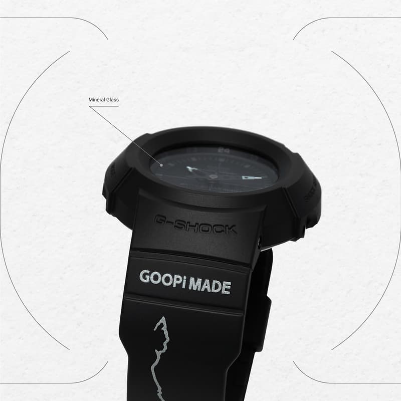 GOOPiMADE x G-Shock「Without APEX」AW-500BBGO 聯乘錶款正式登場