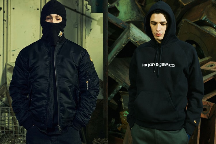 KIYONAGA & CO. x Carhartt WIP 最新聯乘系列正式登場