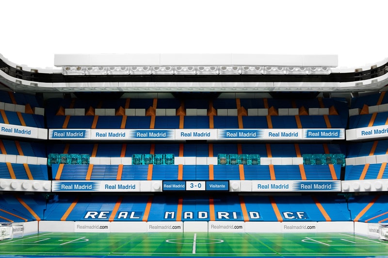 LEGO 正式發佈 Real Madrid 主場 Santiago Bernabéu Stadium 積木模型