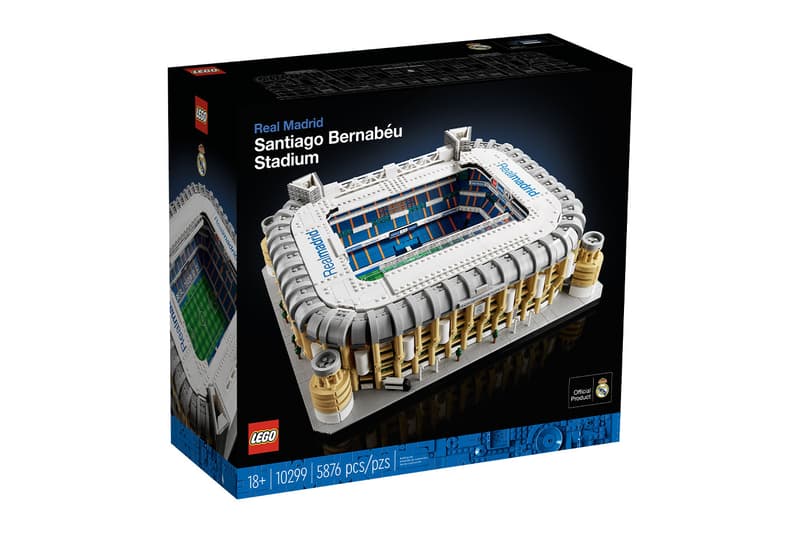 LEGO 正式發佈 Real Madrid 主場 Santiago Bernabéu Stadium 積木模型