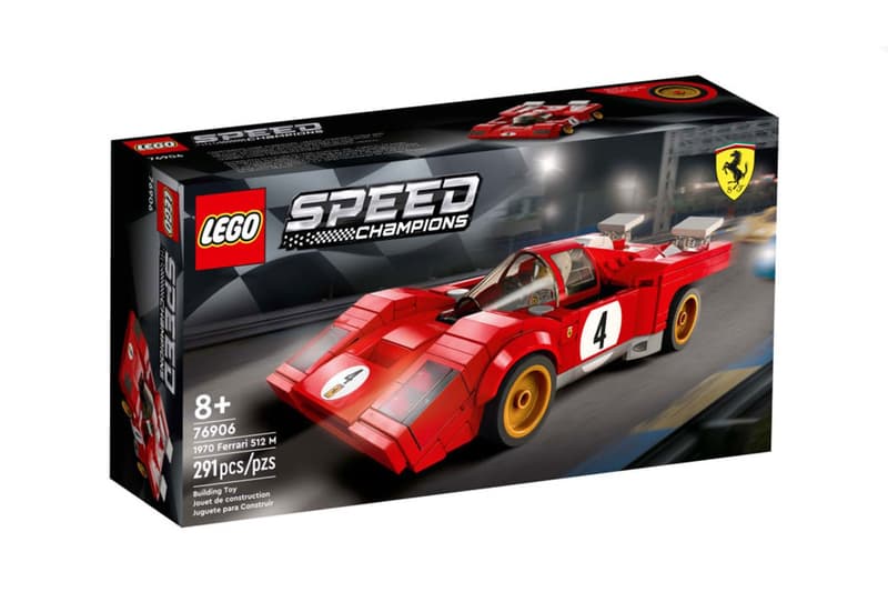 LEGO 推出全新 Lamborghini Countach、Ferrari 512M 等賽車積木模型