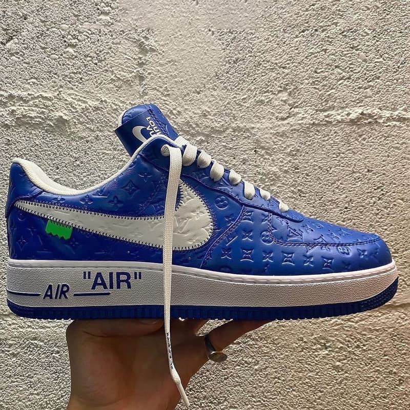 搶先預覽 Louis Vuitton x Nike Air Force 1 最新聯名系列多款配色