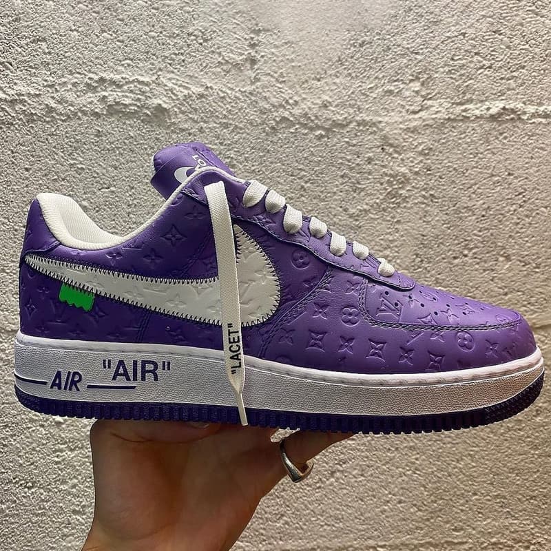 搶先預覽 Louis Vuitton x Nike Air Force 1 最新聯名系列多款配色