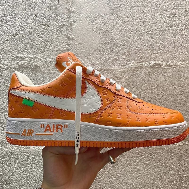 搶先預覽 Louis Vuitton x Nike Air Force 1 最新聯名系列多款配色