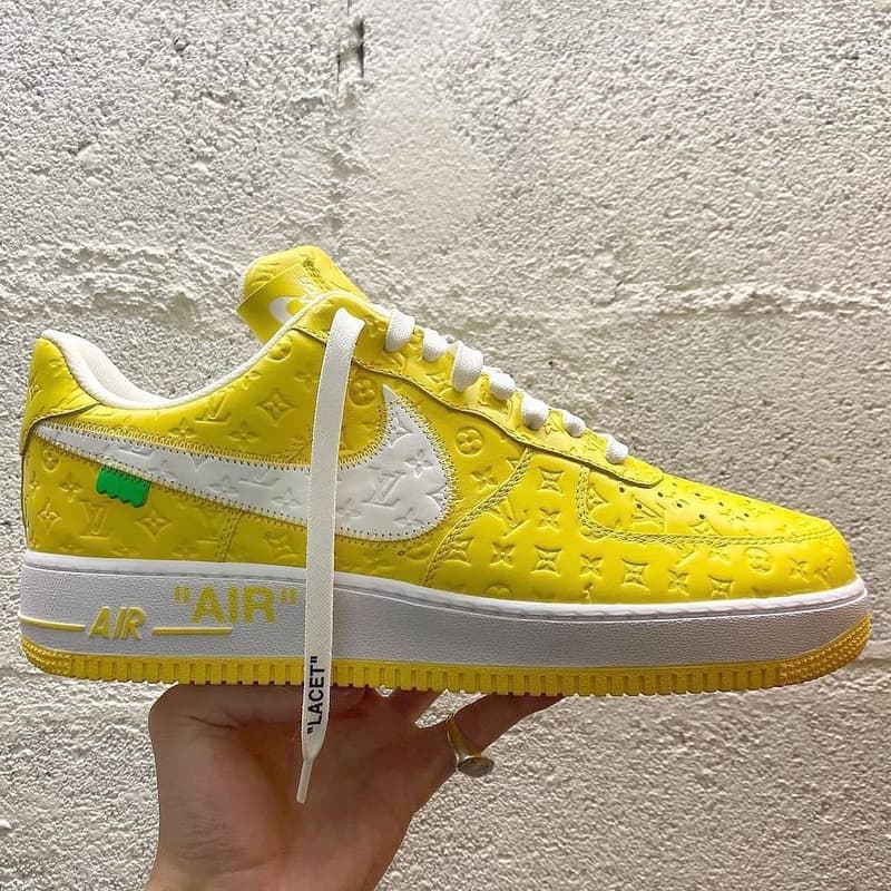 搶先預覽 Louis Vuitton x Nike Air Force 1 最新聯名系列多款配色