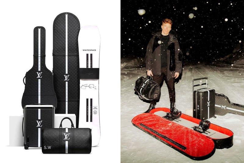 Louis Vuitton 為 Shaun White 打造 2022 冬季奧運個人專屬行李套裝