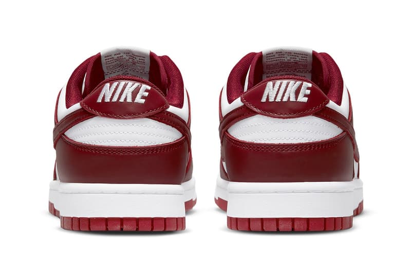 Nike Dunk Low 最新配色「Team Red」率先曝光
