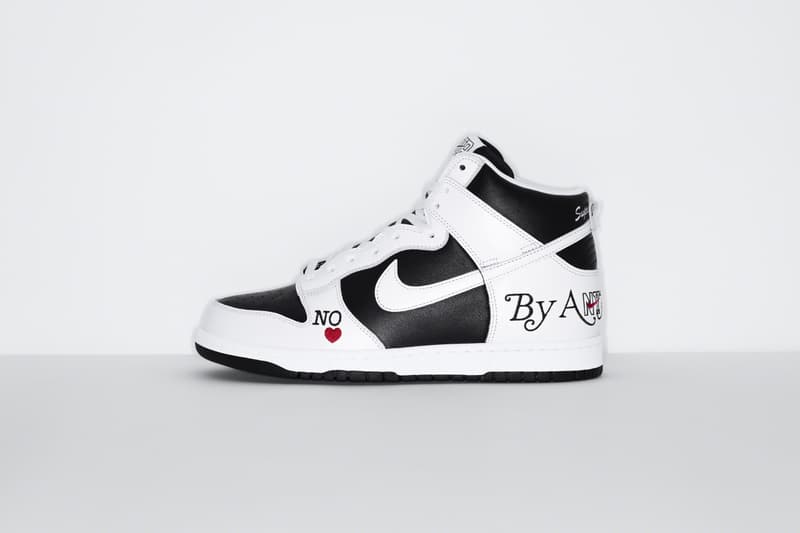 Supreme x Nike SB Dunk High 聯名系列鞋款正式登場