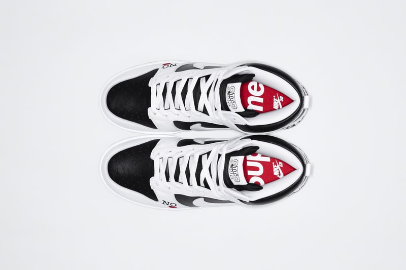 Supreme x Nike SB Dunk High 聯名系列鞋款正式登場