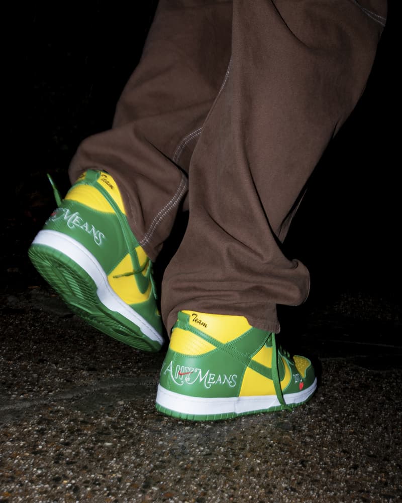 Supreme x Nike SB Dunk High 聯名系列鞋款正式登場