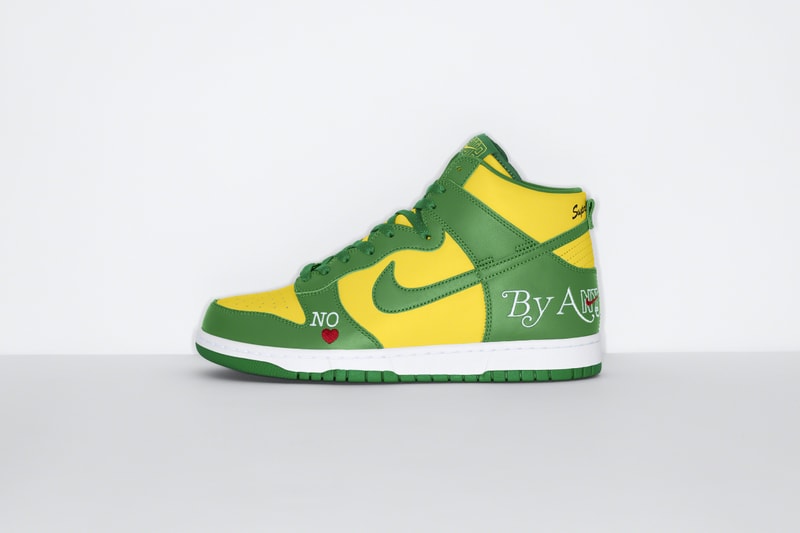 Supreme x Nike SB Dunk High 聯名系列鞋款正式登場