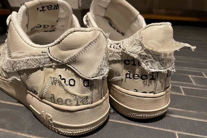 率先近賞 WHO DECIDES WAR x Nike Air Force 1 Low、Air Max Dawn 最新聯乘鞋款