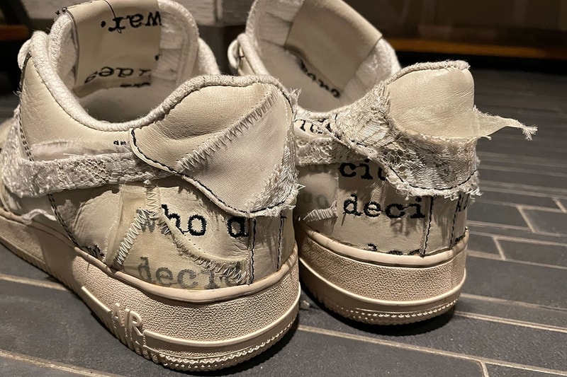 率先近賞 WHO DECIDES WAR x Nike Air Force 1 Low、Air Max Dawn 最新聯乘鞋款