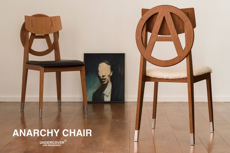 UNDERCOVER 攜手日本知名家具廠天童木工打造最新「ANARCHY CHAIR」