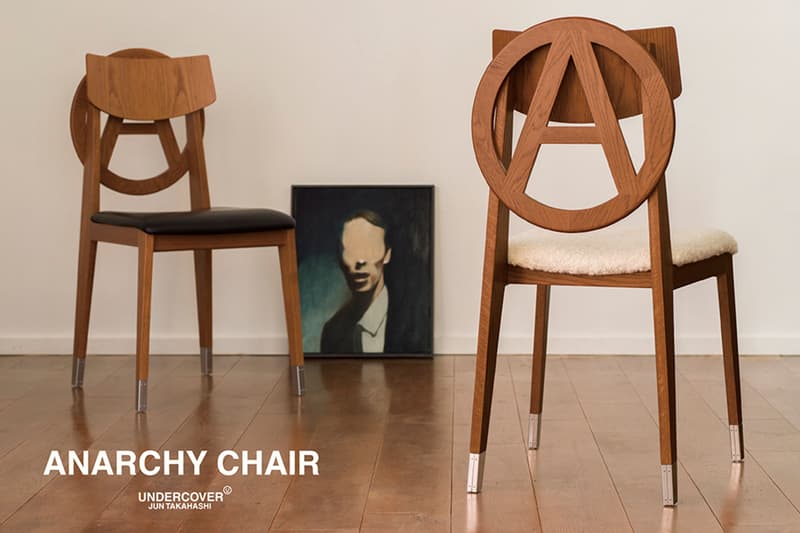 UNDERCOVER 攜手日本知名家具廠天童木工打造最新「ANARCHY CHAIR」