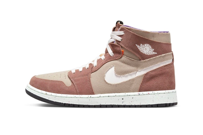 Air Jordan 1 High Zoom CMFT 全新配色「Fossil Stone」官方圖释出
