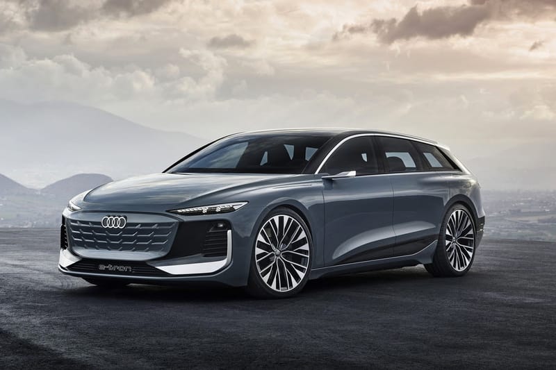 Audi 展示全新 A6 Avant E-Tron 概念旅行車