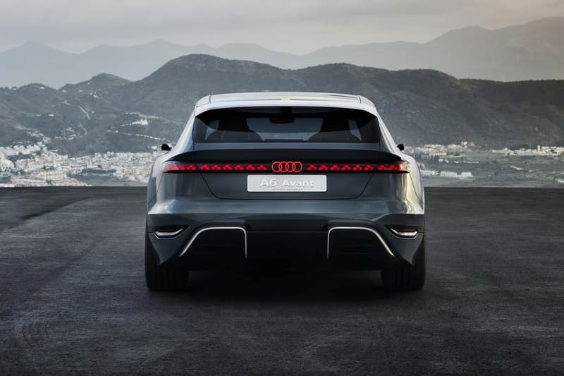 Audi 展示全新 A6 Avant E-Tron 概念旅行車