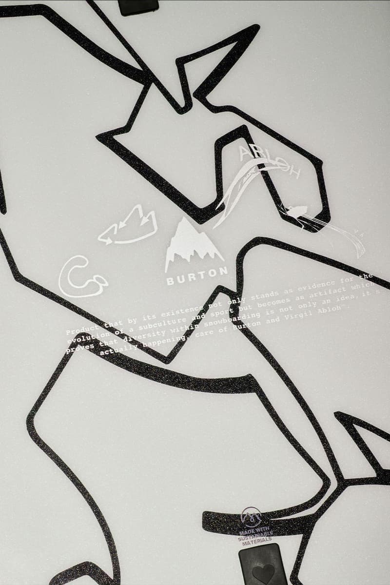 Burton x Virgil Abloh 最新聯名滑雪裝備系列正式登场