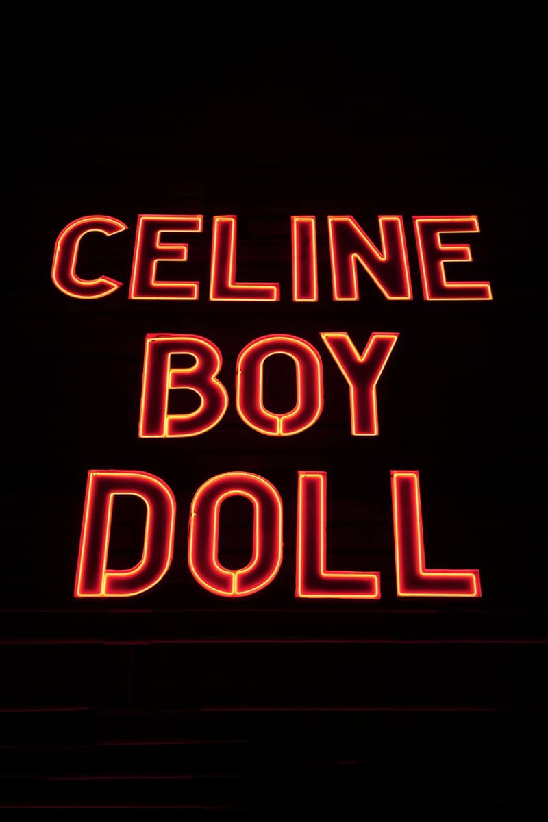 CELINE HOMME 2022 冬季男裝系列「BOY DOLL」