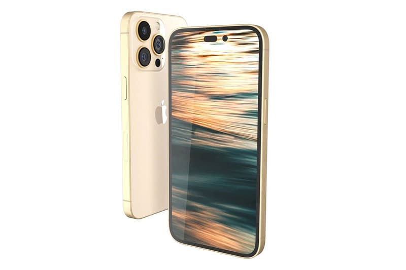 网络曝光 Apple 全新金色版本 iPhone 14 Pro 概念機樣貌
