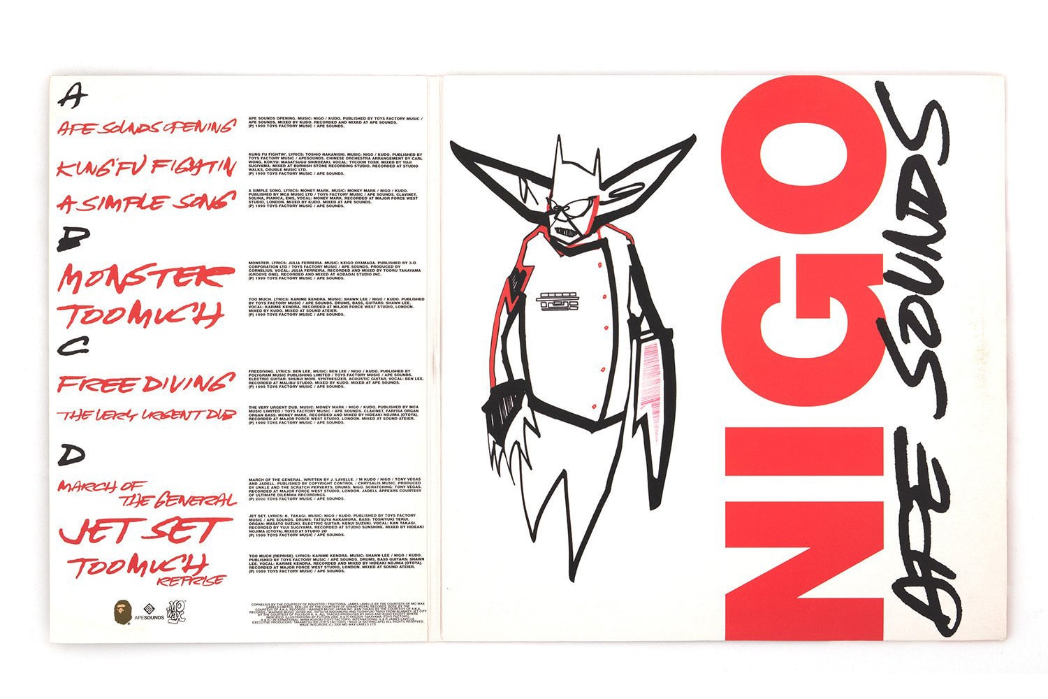由《Ape Sounds》揭開 NIGO 的 B 面人生 | Cover Art