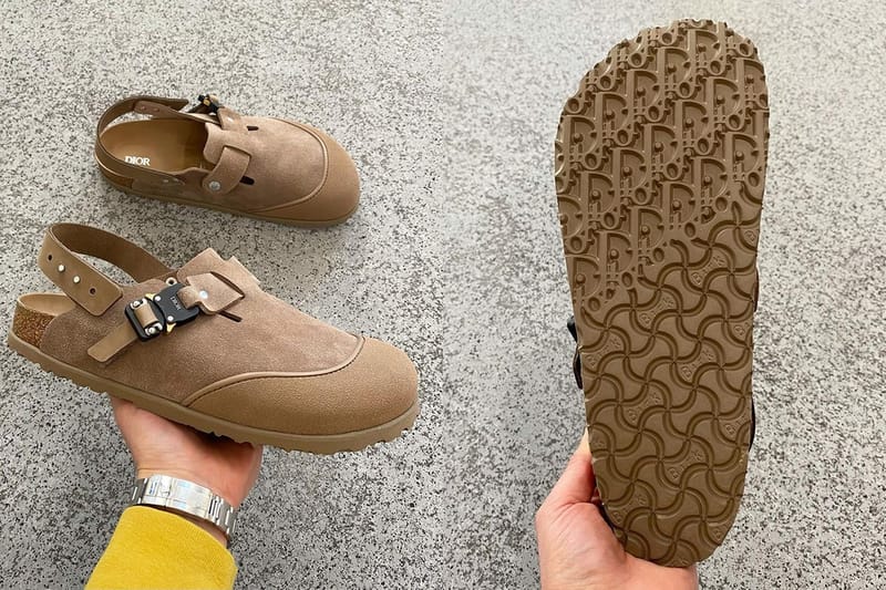率先近賞 Dior x Birkenstock 棕色聯名鞋款