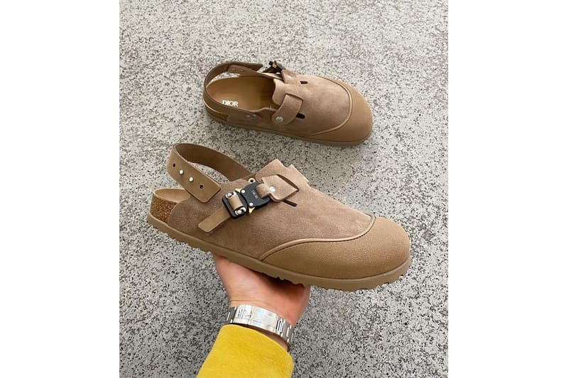 率先近賞 Dior x Birkenstock 棕色聯名鞋款