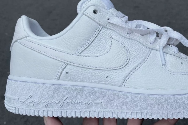率先近賞 NOCTA x Nike Air Force 1「Certified Lover Boy」聯名鞋款