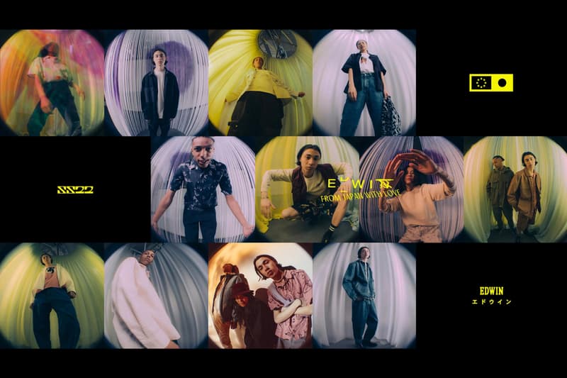 EDWIN 发布了全新 2022 春夏系列 Lookbook