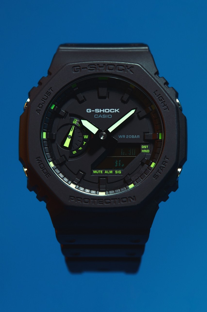 G-SHOCK 推出显霓虹色主题 GA-2100 系列