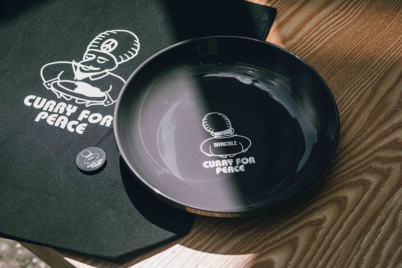 INVINCIBLE 攜手台北人氣咖哩名所 Curry For Peace 打造最新聯名企劃