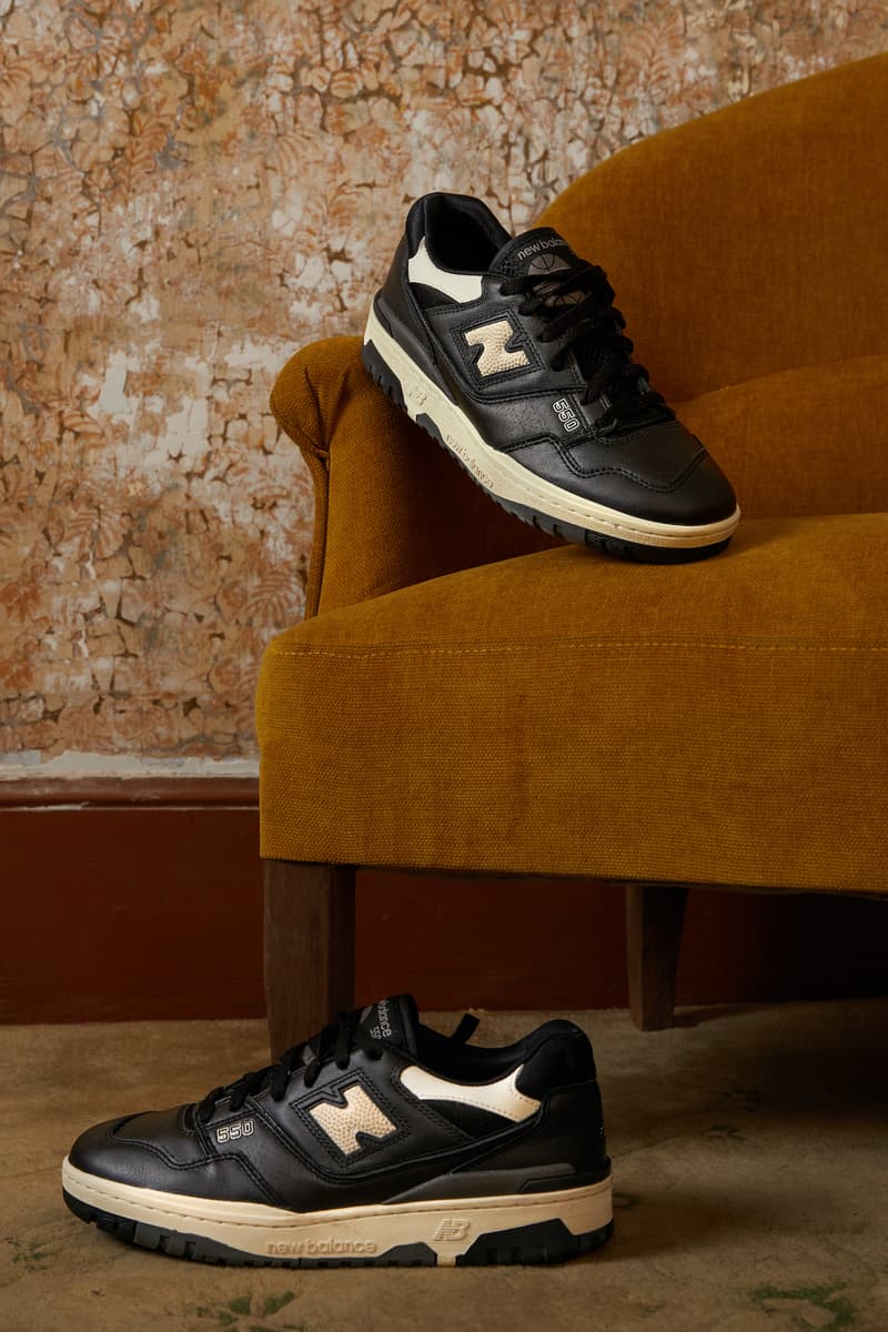 New Balance 550 全新黑白配色系列即将登场