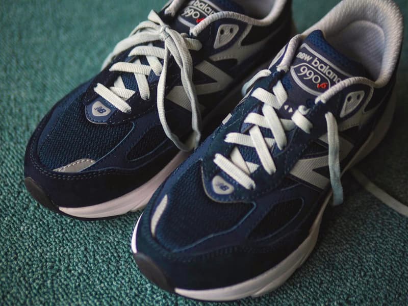 New Balance 990v6 最新旗艦鞋款「Navy」配色率先曝光