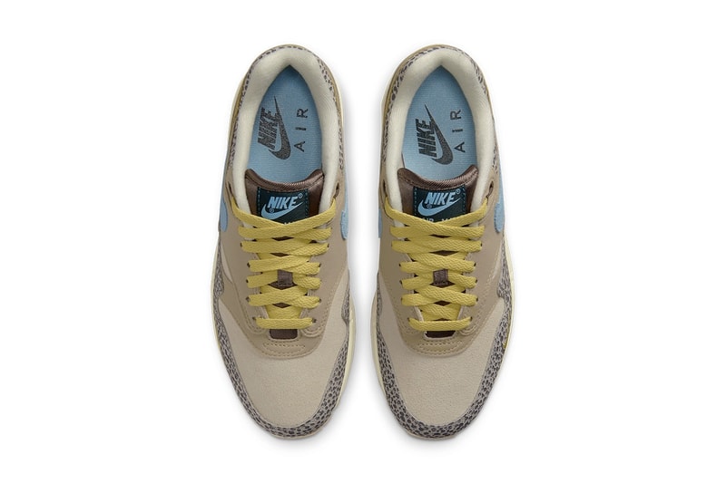 Nike Air Max 1 最新配色「Cobblestone/Worn Blue」官方圖释出