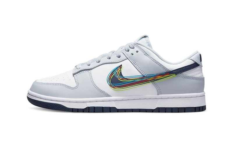 率先近賞 Nike Dunk Low 最新「3D 視覺效果」配色官方圖輯