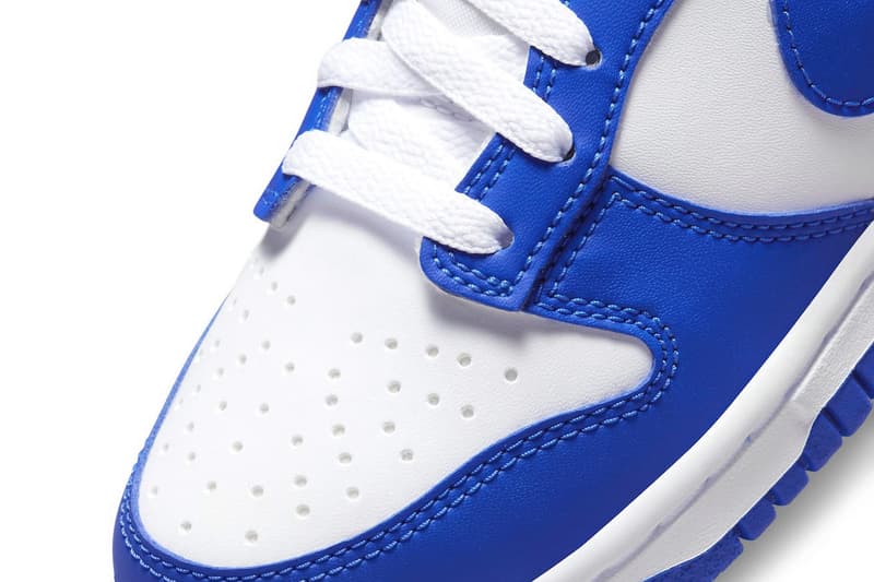 Nike Dunk Low 最新配色「Racer Blue」率先曝光